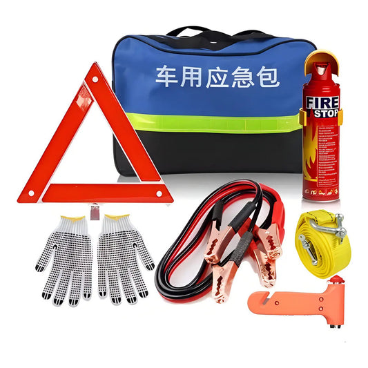 Kit De Emergencia De Seguridad Para Auto Extintor Accesorios