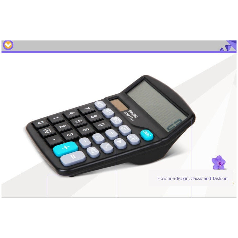 Calculadora Científica Y Comercial 240 Funciones 12 Digitos Negro