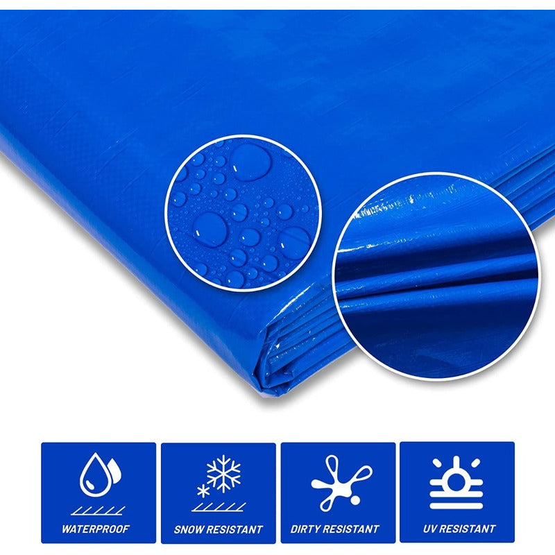 Lona 3 X 3 Carpa Toldo Multiusos Impermeable Metro Cobertor