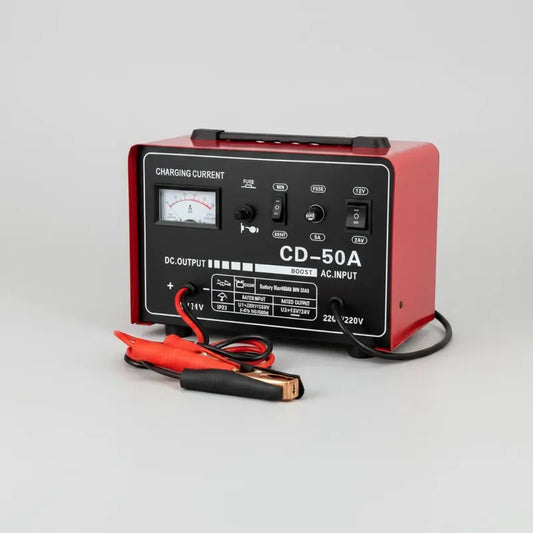 Cargador De Batería 12v Y 24v Para Auto Y Camión De 50 A