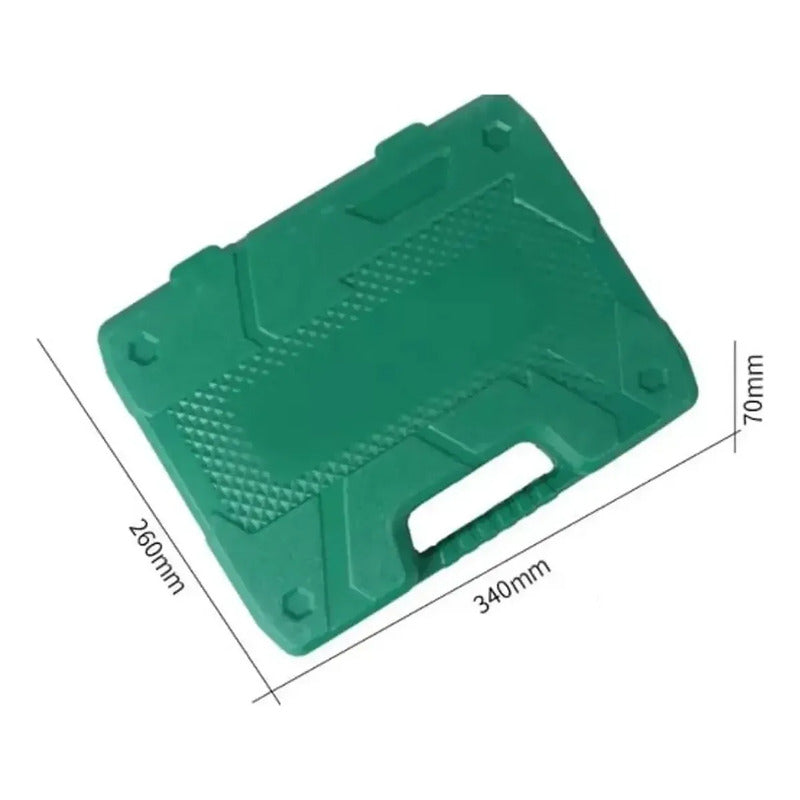 Set 20 Dados De Impacto De 1/2 Para Mecánica 8mm Hasta 32mm Negro