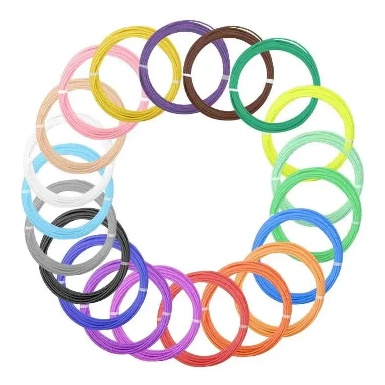 Lápiz De Impresión 3d Recargable + 20 Filamentos Variados