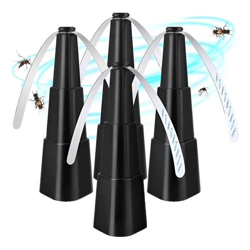 Pack De 4 Ventiladores Repelentes Para Moscas - Portátiles Y Silenciosos