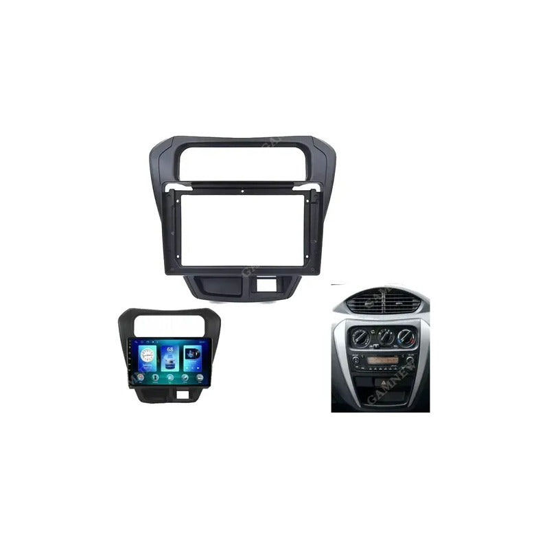 Bisel Radio Pantalla Suzuki Alto 2014+ 9pul Auto Negro