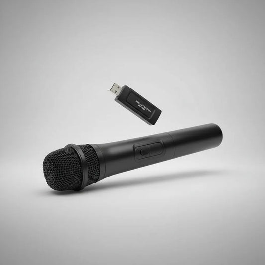 Micrófono Inalámbrico 10 Mts De Alcance Mk-v10