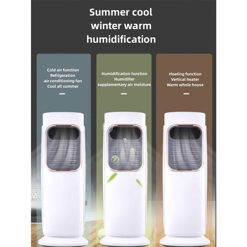 Climatizador Enfriador Evaporativo Calefactor Humidificador Blanco