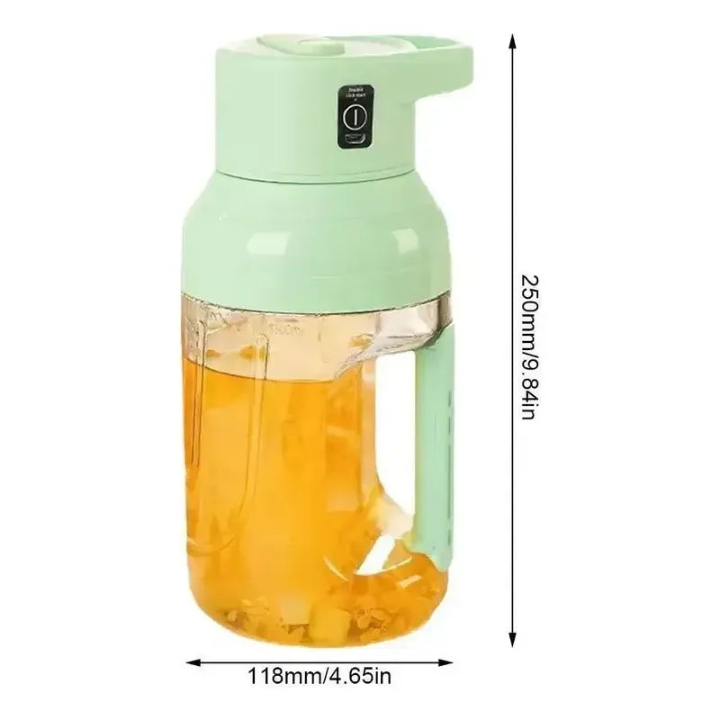 Batidora 1.5 Lts Licuadora Juguera Recargable Portatil Surtido
