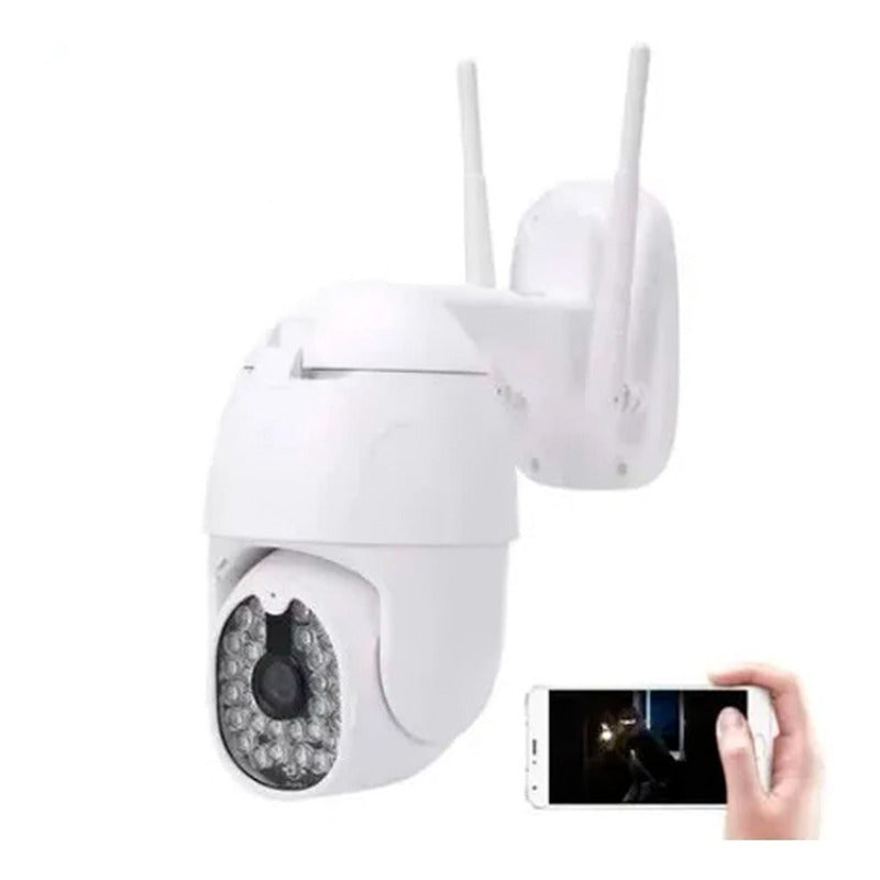 Cámara Ip Con Movimiento, Infrarrojo Impermeable Wifi Hd