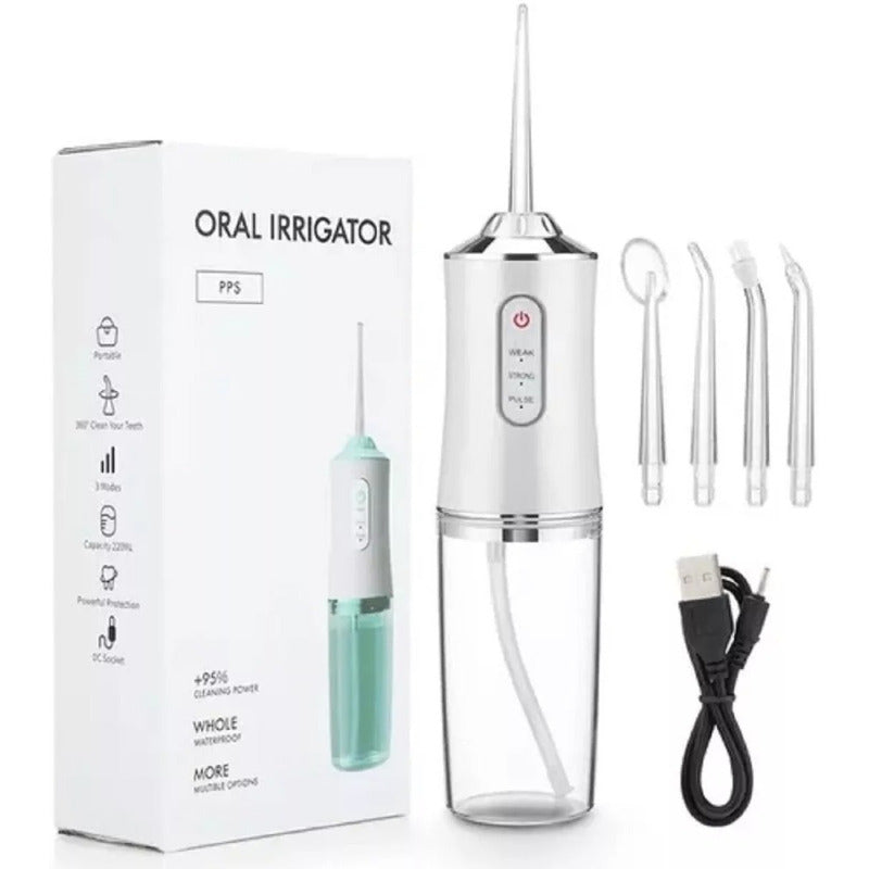 Irrigador Bucal Portátil Higiene Dental Limpiador  Variados