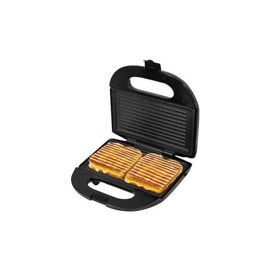 Tostador Sandwichera Parrillera Para Pan Carne 2 En 1 P Negro