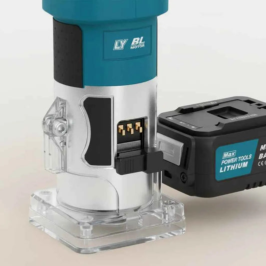 Fresadora De Madera Inalámbrica + 2 Baterias Motor Brushless