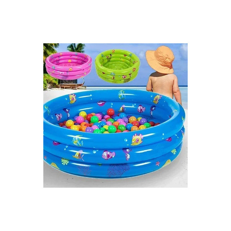 Piscina Resistente Inflable Plástica Flotante Niños Verano