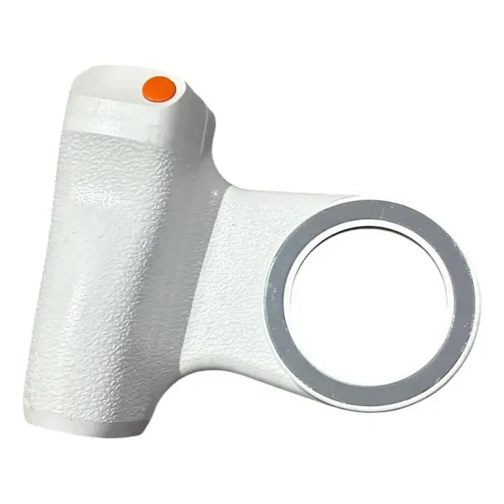 Empuñadura Magnética Para Cámara De Celular Grip Ergonómico Blanco