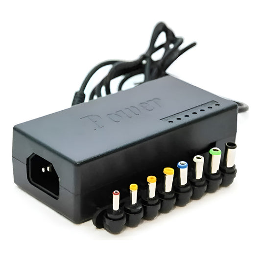 Cargador Universal Notebook Compatible Con Varias Marcas Negro
