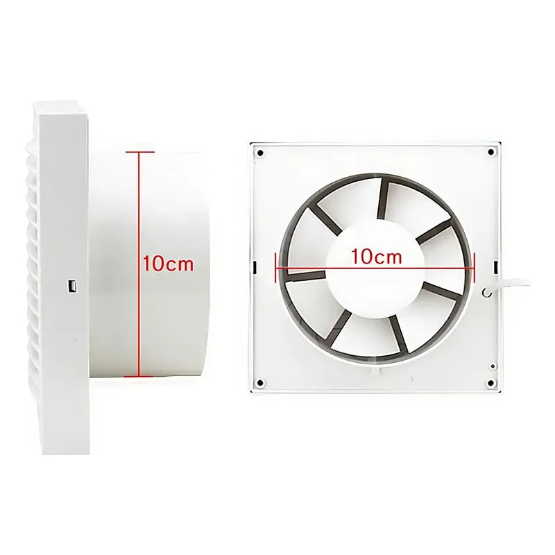 Extractor Ventilador De Aire Techo/pared/ventana 9a-10d 4