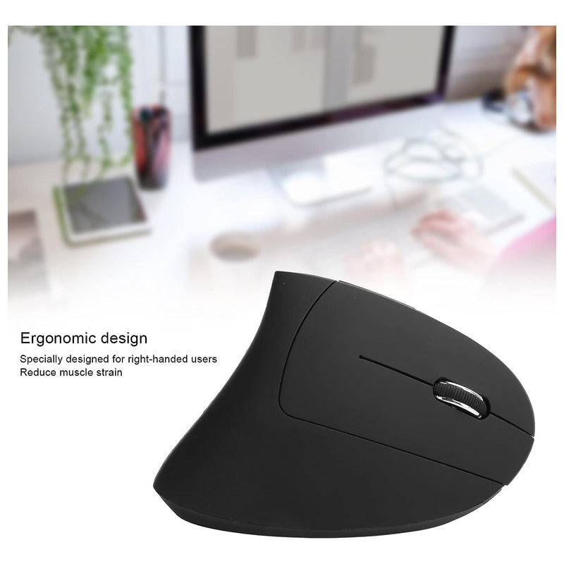 Mouse Ergonómico Inalámbrico Gamer 3600 Dpi D5 Generico