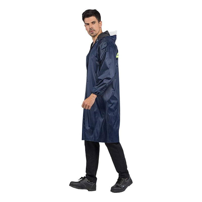 Poncho Capa Para La Lluvia  Resistente Impermeable Pvc  Multicolor Unica