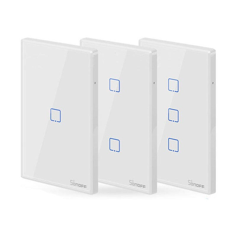 Interruptor Wifi De Pared Sonoff De 1 Canal Blanco