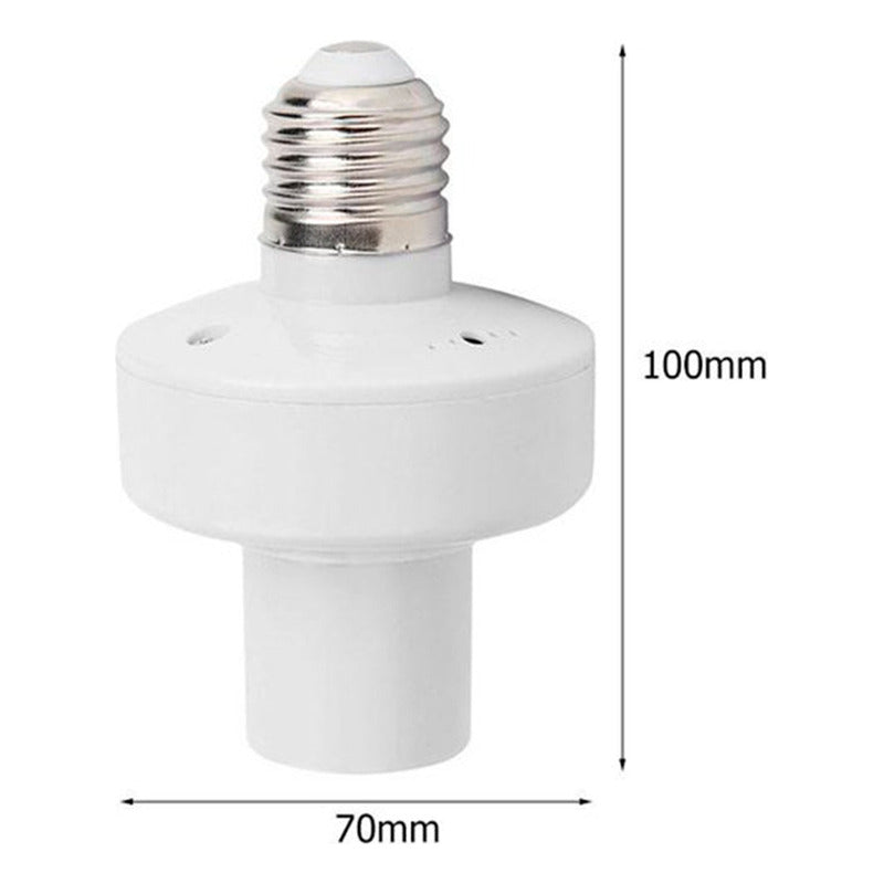 Base Para Ampolleta Con Sensor De Movimiento Soquete