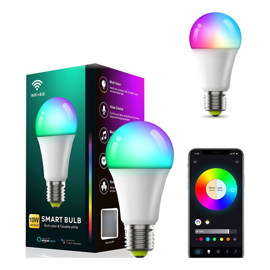 Ampolleta Inteligente Led Wifi Bluetooth App Rgb 10w 1pcs