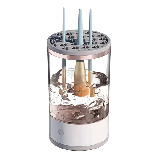 Máquina Limpiadora De Brochas De Maquillajes/lavadora Gris