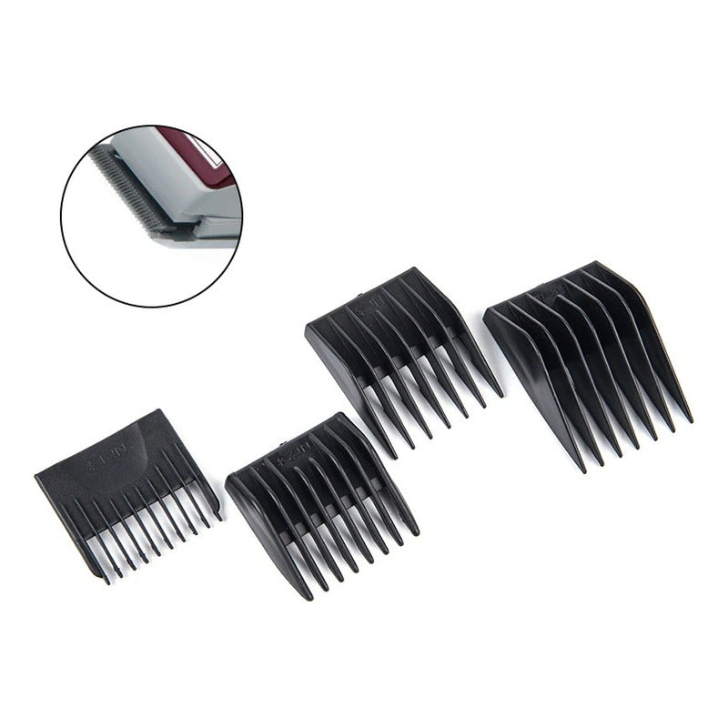 Maquina Para Afeitar Rasurar Barba Cabello Tasbel Cableada Blanco