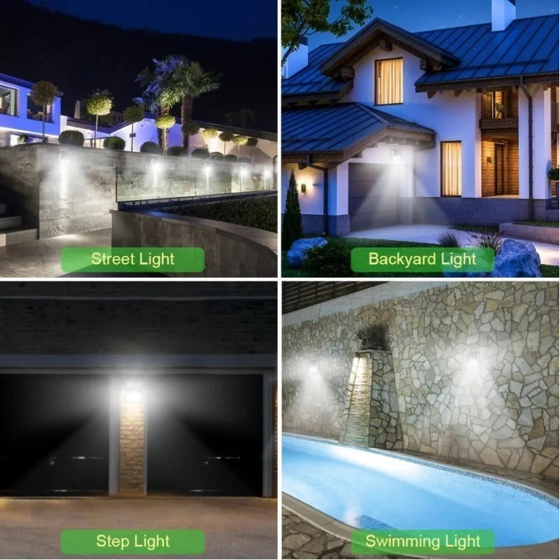 Aplique Solar 30 Led, Mas Led Q Otros Modelos, Envio Gratis