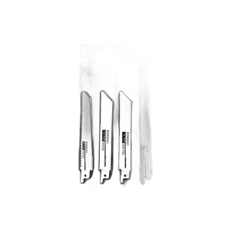 Set 10 Hojas Sierra Sable 6 A 8 Pulgadas Madera Y Metal