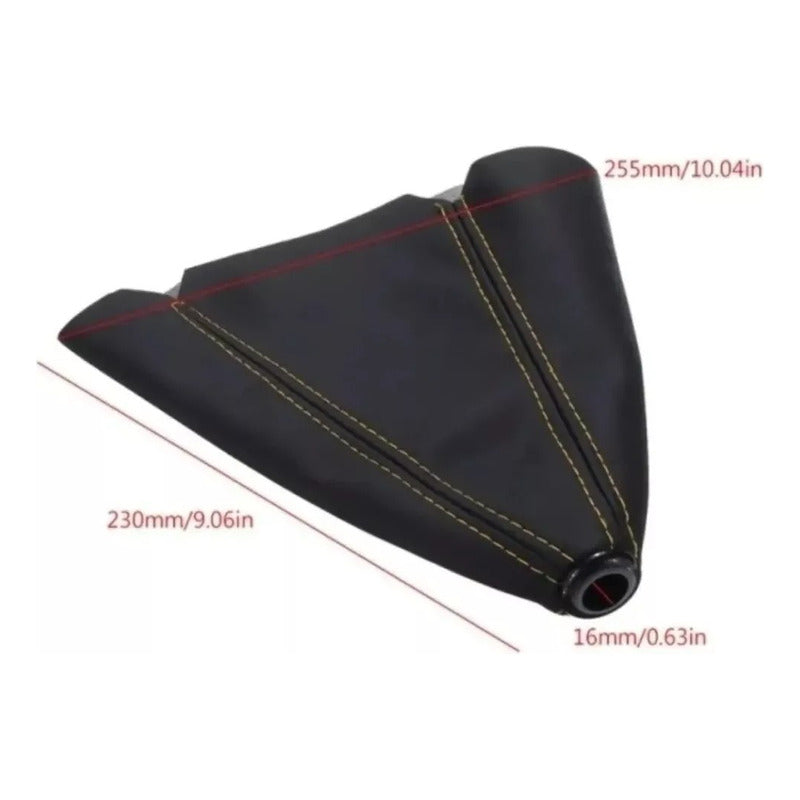 Funda Cubre Palanca De Cambio Negro Auto Tunning Universal