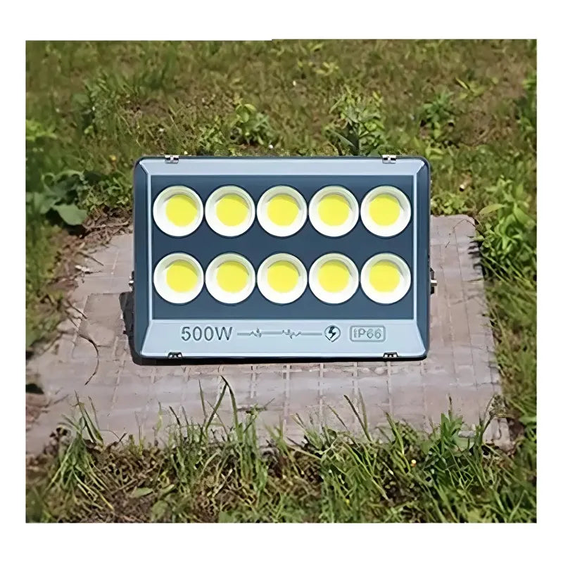 Reflector Led Estadio 500w 50000 Lúmenes Ip66 Blanco Cobertura 120° Exterior