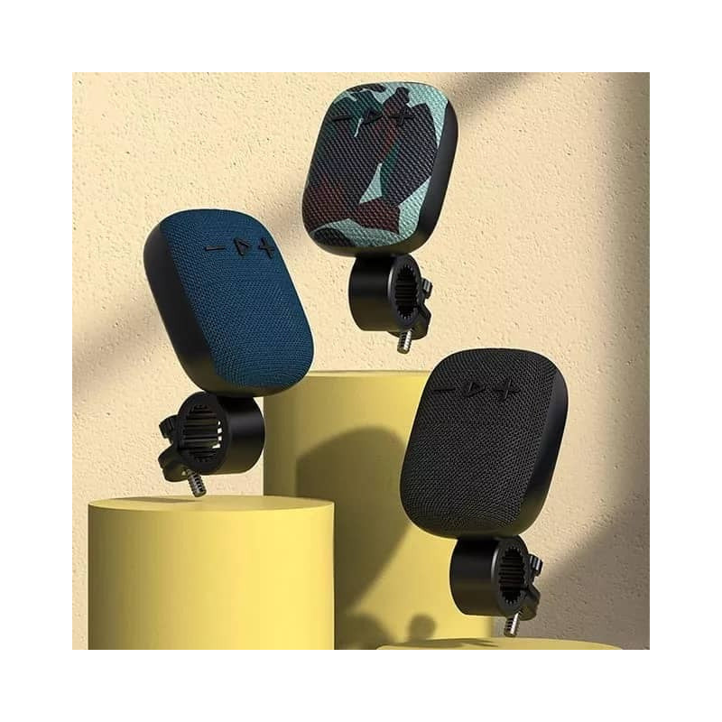 Parlante Bluetooth Irm Sk14 Portátil Para Bicicleta Y Moto Con Soporte Varios