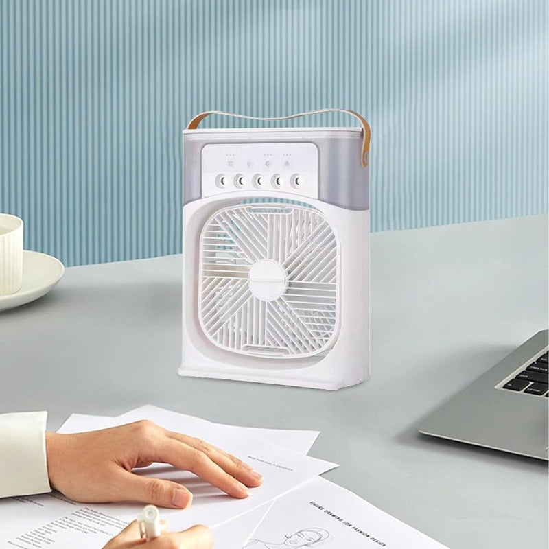 Mini Ventilador Cooling Fan Humificador Usb Evaporador