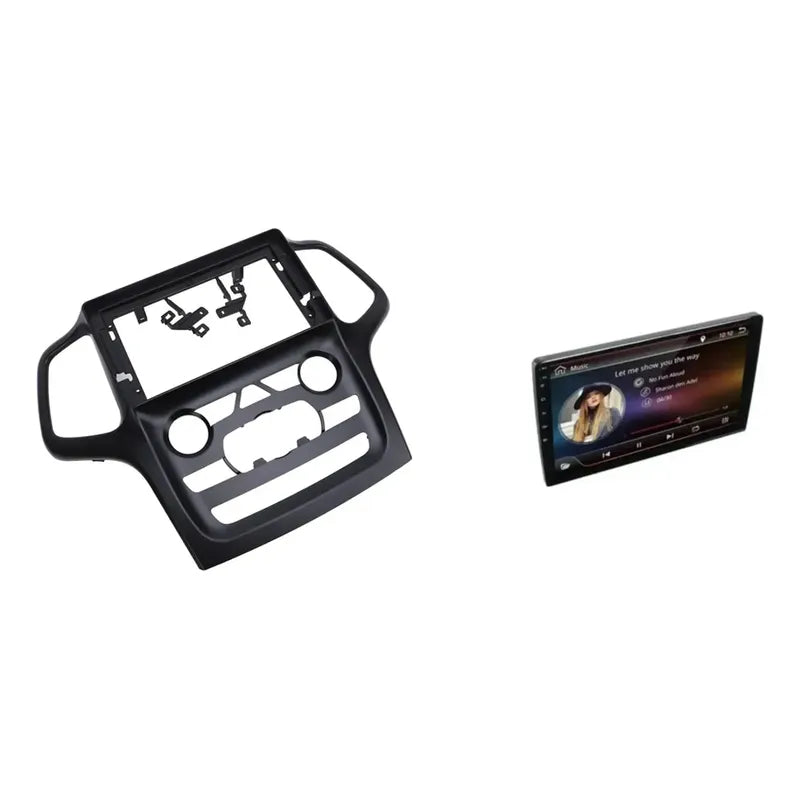 Kit Grand Cherokee: Bisel Negro 9 Pulgadas 2014/2017 + Pantalla Táctil 9 Pulgadas Gps/wifi/waze
