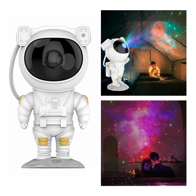 Proyector Lámpara Luz Led Galaxia Astronauta