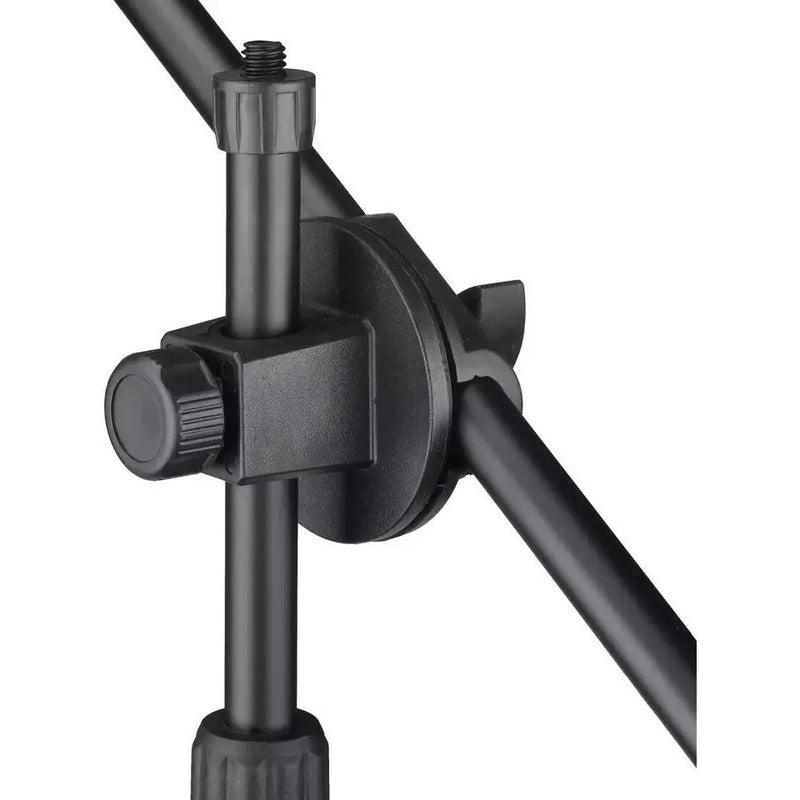 Soporte Para Micrófono Atril Con Boom Profesional Pedestal  Negro