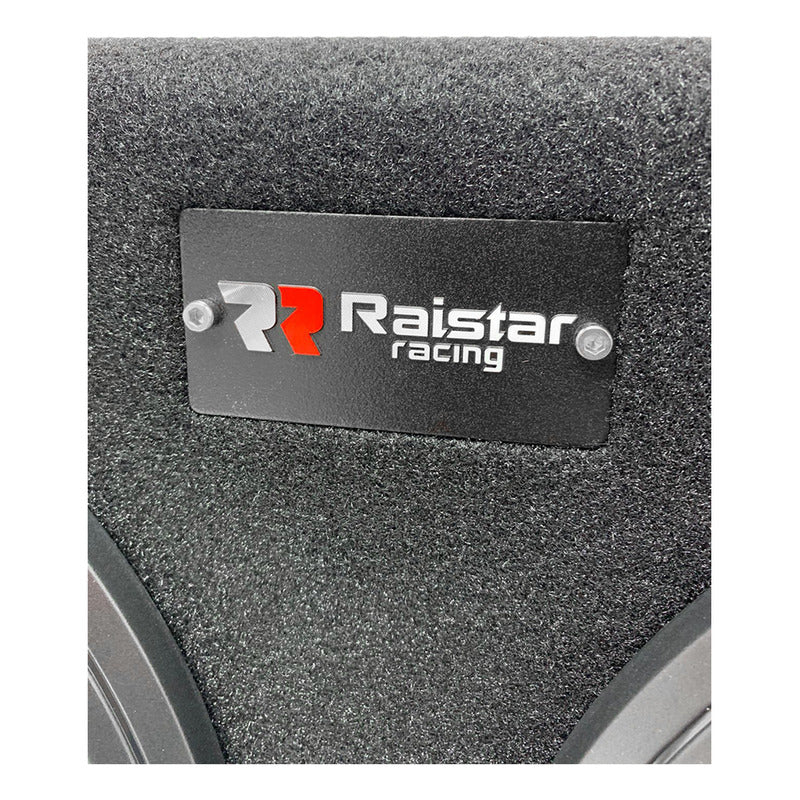 Subwoofer Doble Amplificado 10 Pulgadas Raistar Negro