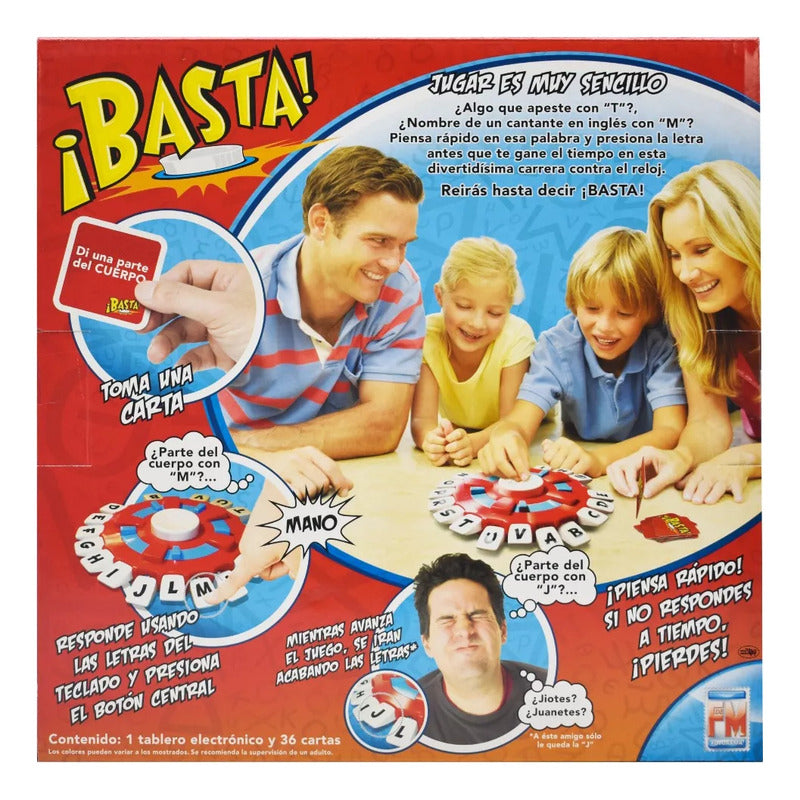 It! Basta Piensa Rápido Juego De Mesa En Español