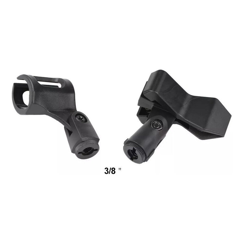 Soporte Pedestal De Micrófono Con Boom Metálico / Atril Negro