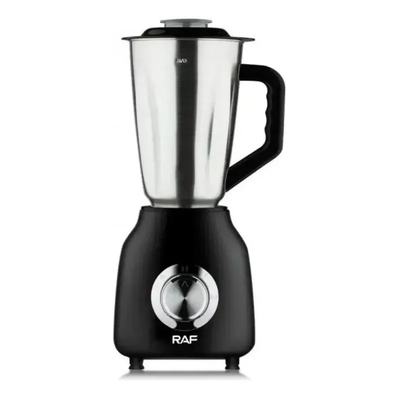 Licuadora Acero Inoxidable Juguera 1.5 Litros Pica Hielo Negro
