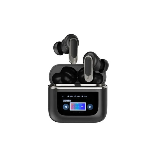 Auriculares Inalámbricos Pantalla Y Cancelación De Sonido
