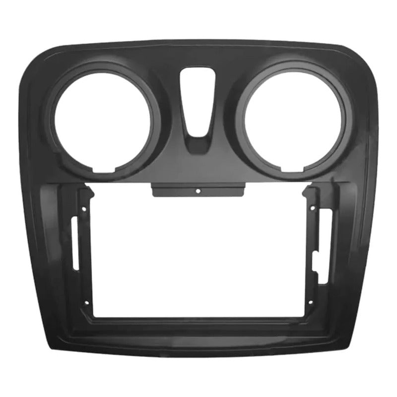 Bisel Renault Symbol Sandero 14 -17 + Ramal + Canbus Radio 9 Negro