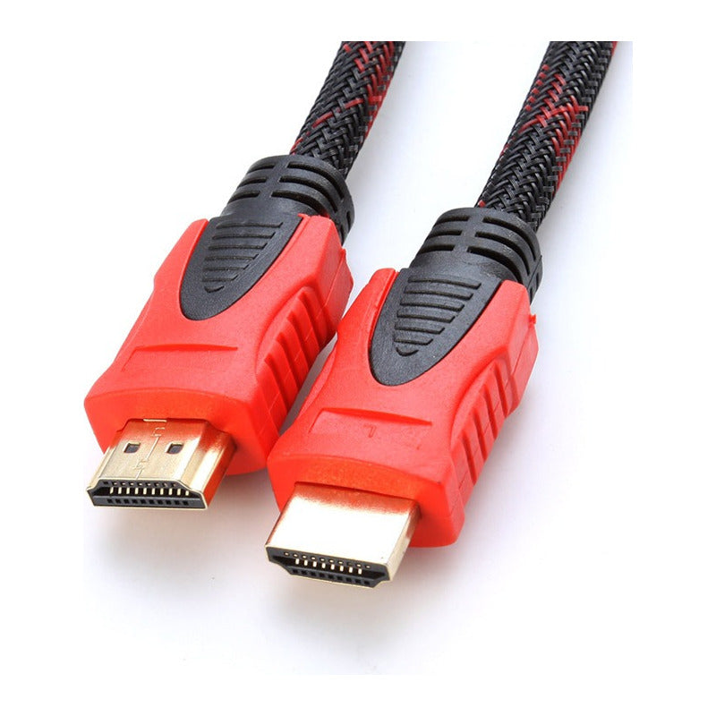 Cable Hdtv 10 Metros Mts Full Hd Blindado Y Enmallado