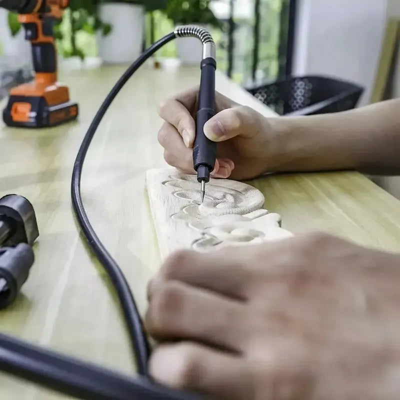 Taladro Tipo Dremel Para Fresa Torno Con Kit De Accesorios 50/60hz 135 W