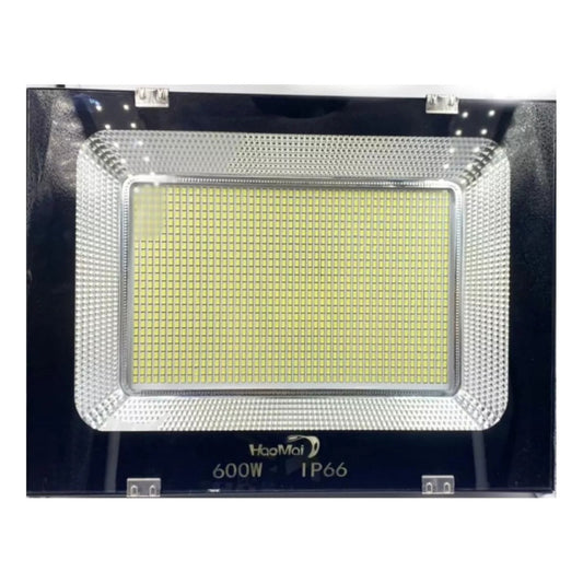 Foco 600w Proyector Luminaria Corriente Exterior Montable Negro Fría