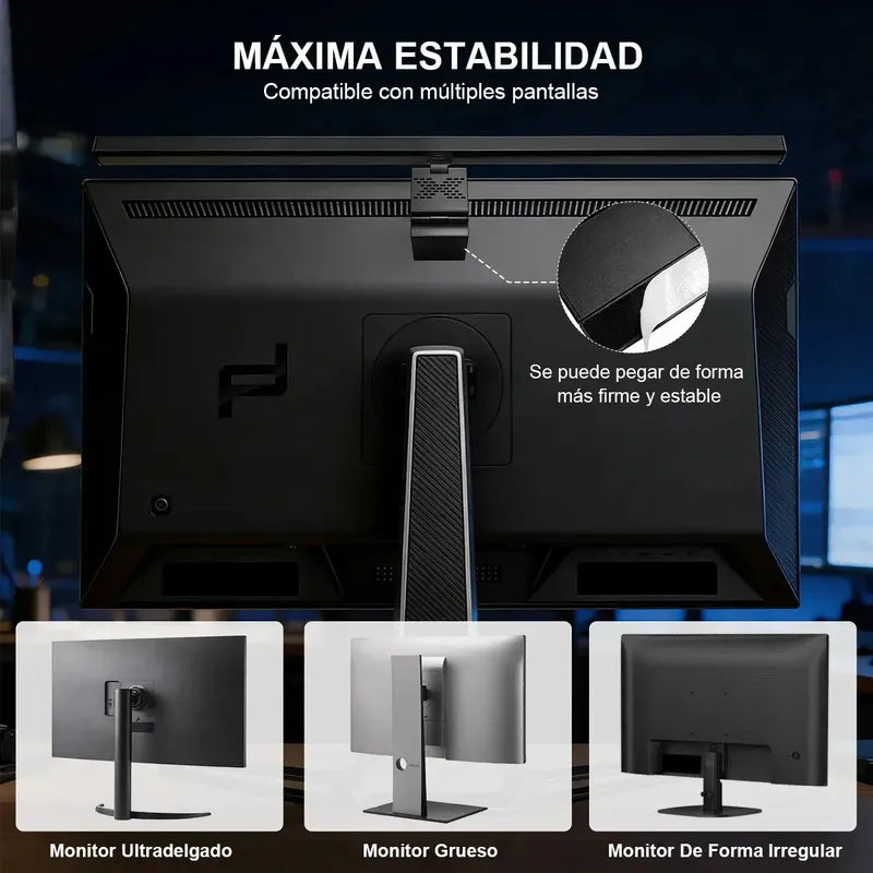 Barra De Luz Led Monitor Lampara Escritorio Notebook