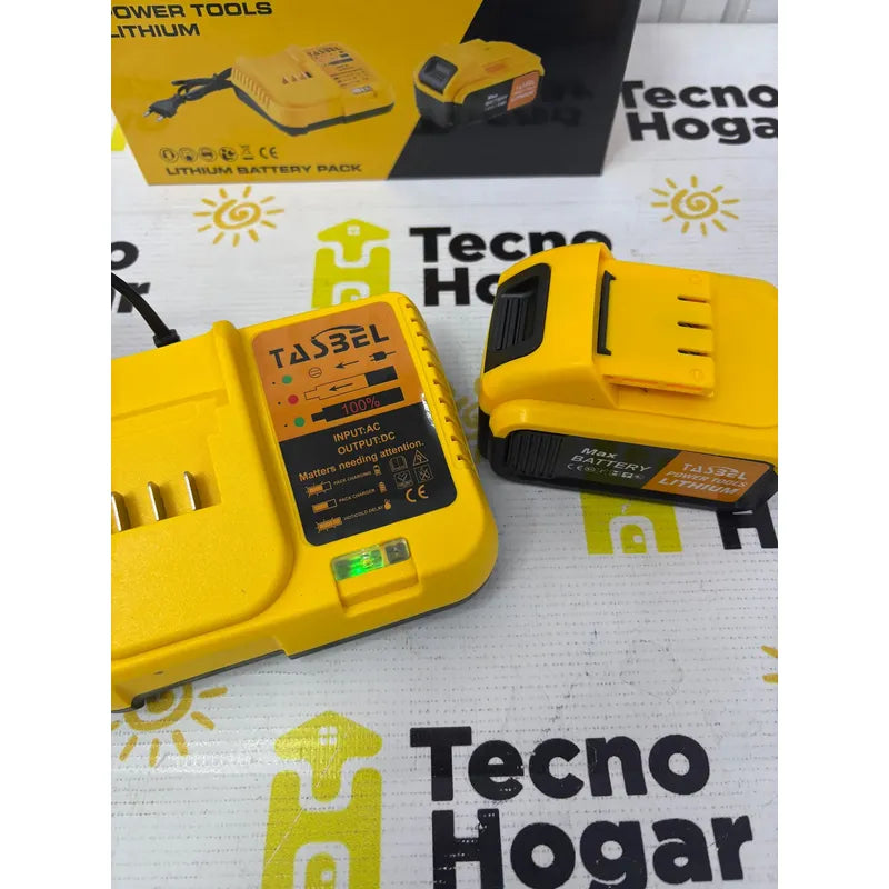 Cargador Y Bateria Para Taladro Tasbel Repuesto Herramienta