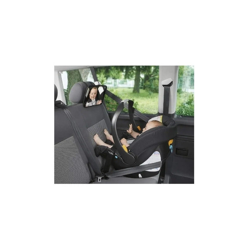 Espejo Retrovisor De Auto Para Seguridad De Niños Negro