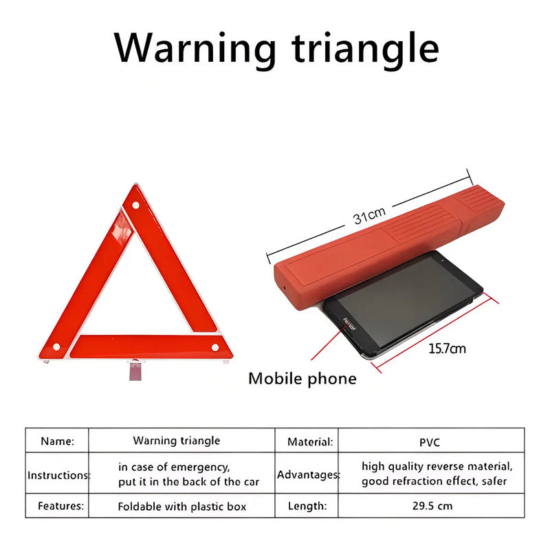 Kit De Emergencia De Seguridad Para Auto Extintor Accesorios