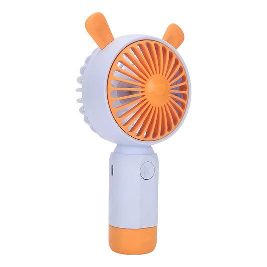 Pack X2 Mini Ventiladores  Recargables Pórtatiles 9 Cm 50 Turquesa Turquesa Plástico 5