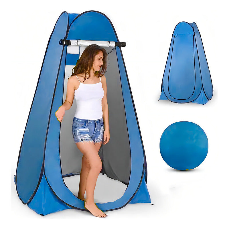 Carpa Caseta D Baño Vestidor Portátil Para Camping 1 Persona